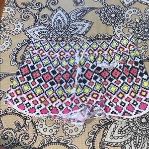 Beach‎ cover shorts cute pink and black